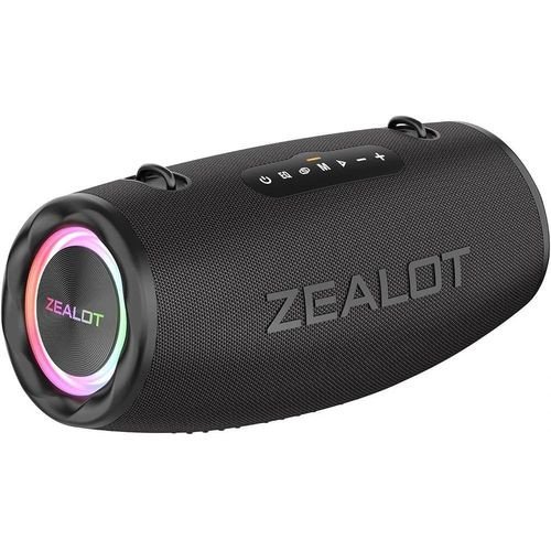 Zealot S87 Waterproof Professional Bass Powered Portable Subwoofer Outdoor Multifunctional Wireless Stereo Surround Speake